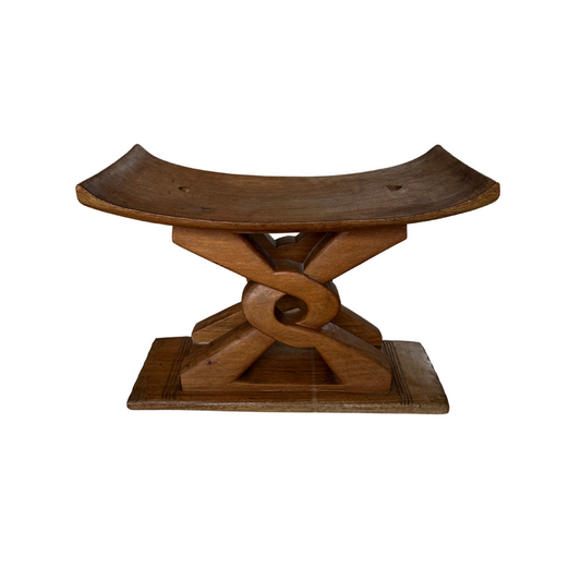 Wisdom Knot Ashanti Stool from Ghana - ILANGA